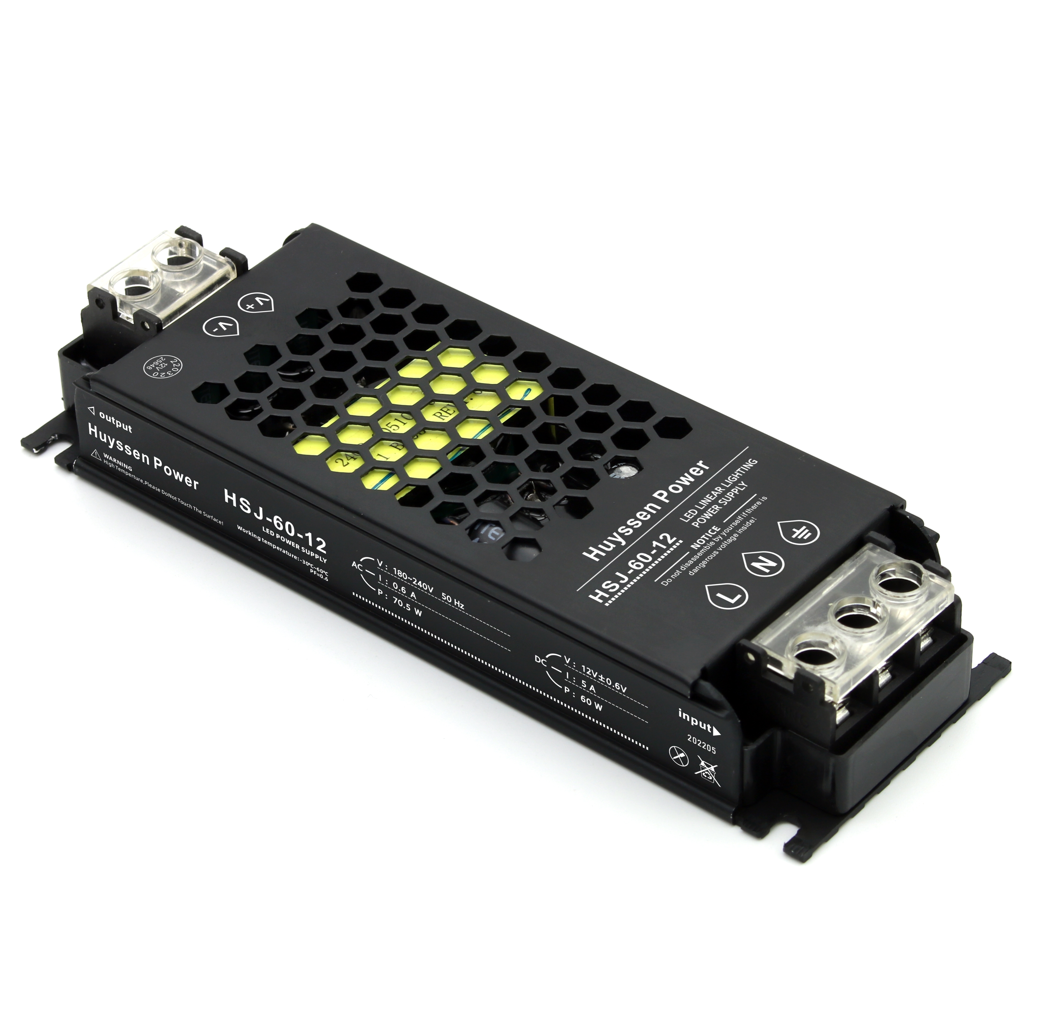 China Thin LED Power supply 12V 5A 60W High Quality Constant