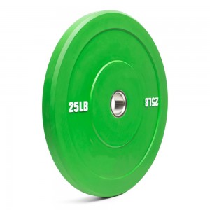 Professional China Rubber Coated Weight Plates Colored - Gym Barbell Rubber Bumper Weight Plate Colored – Chuangya