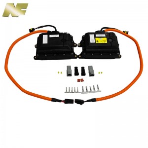 NF Vislabāk pārdotais 2.5KW 220V releja vadības PTC dzesēšanas šķidruma sildītājs 12V EV PTC sildītājs
