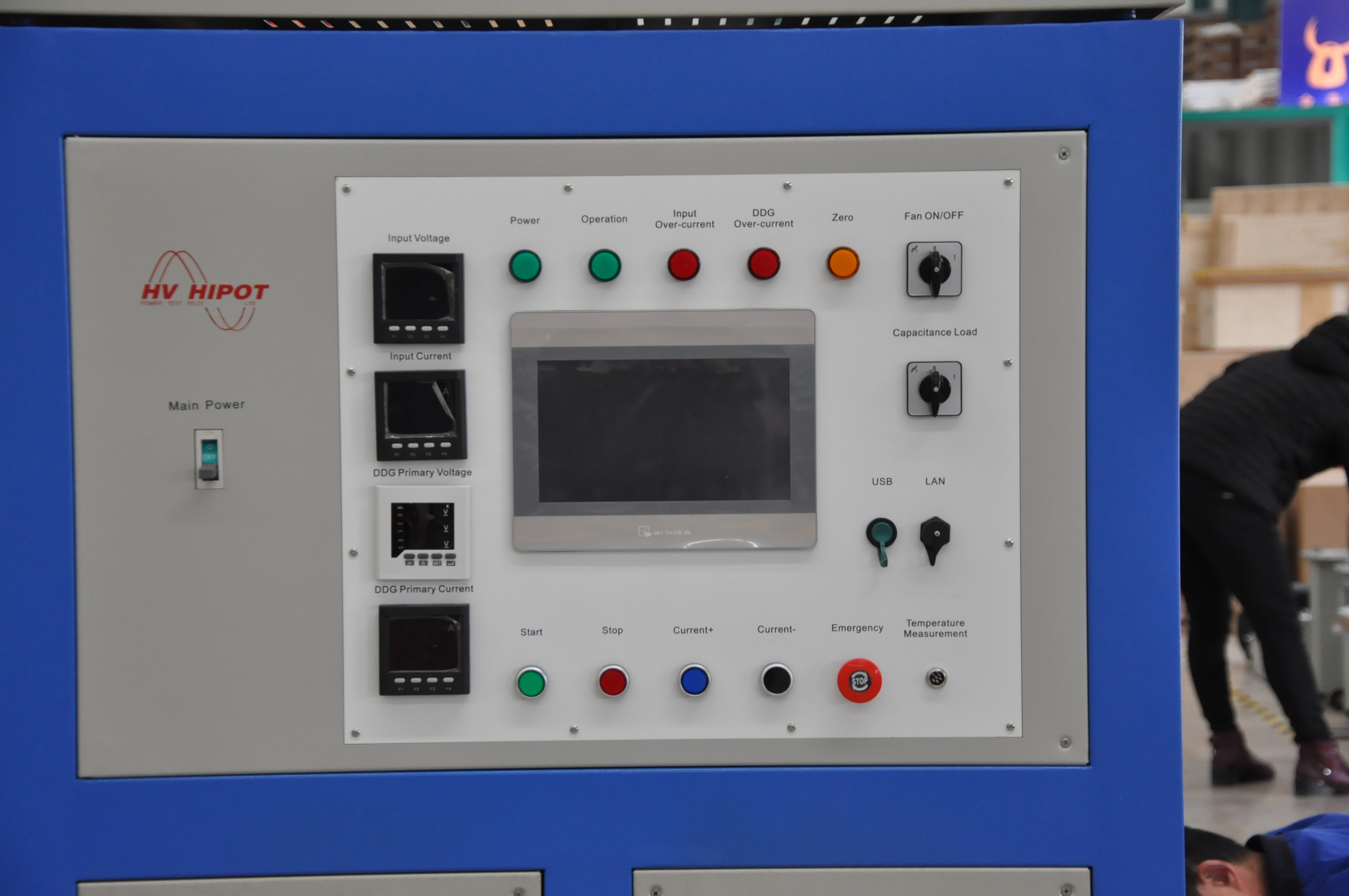 GDSL-A автоматичен 3-фазен тестов комплект за инжектиране на първичен ток с температурен тест