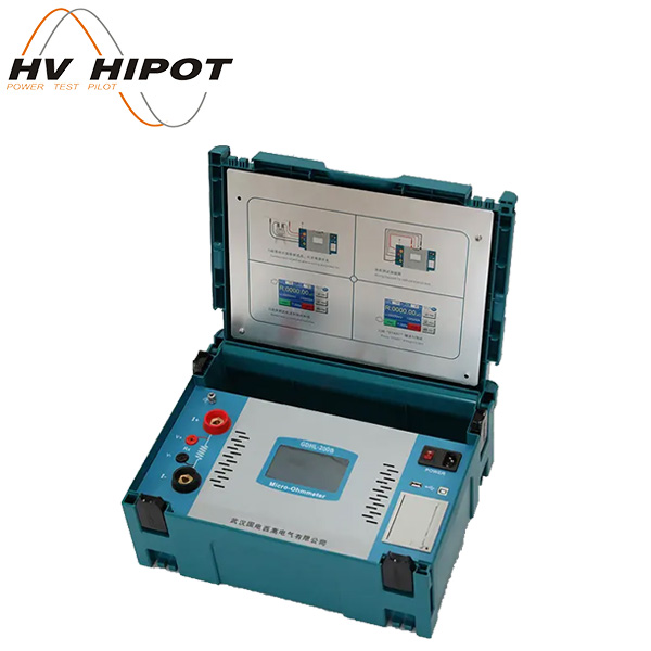 Tester di resistenza di contatto GDHL-200B / GDHL-500B / GDHL-600B (Microhmmetro)