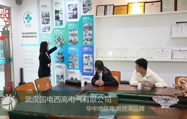 Shenyang-kunder besøgte HV HIPOT til undersøgelse og læring