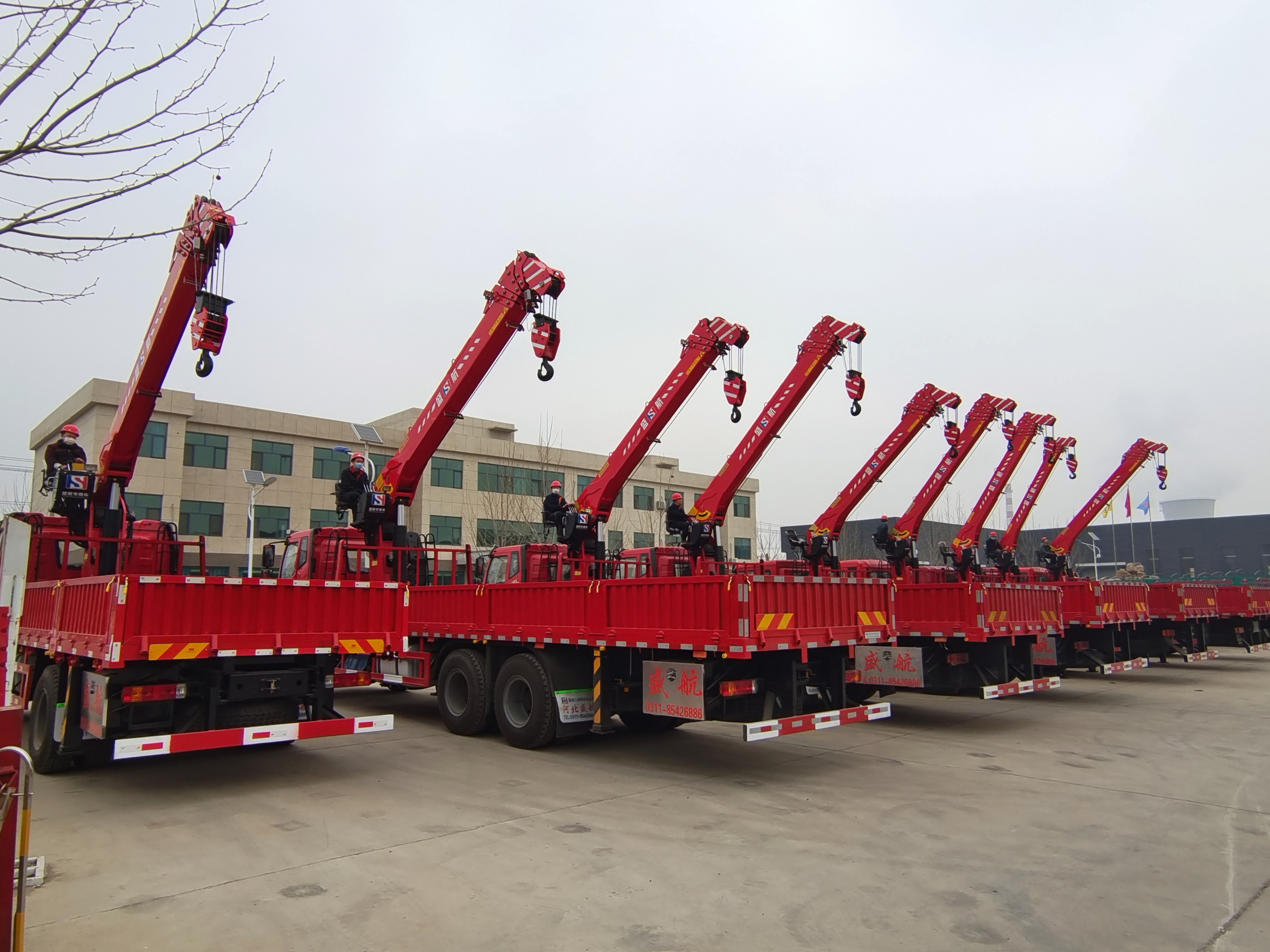 Do you know the various parts of the truck crane?