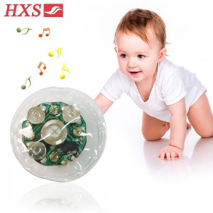 ماژول صدای ملودی سفارشی با استفاده از نور LED برای لباس کودکان