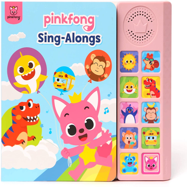 Książki z piosenkami dla dzieci do śpiewania z przyciskami premium