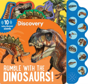 Livros de impressão de áudio de dinossauros infantis para educação pré-escolar