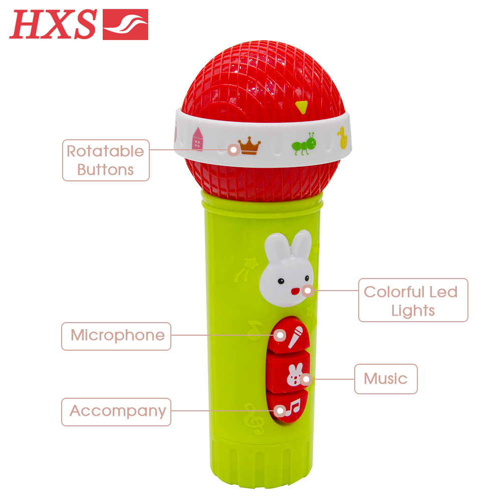 اسباب بازی های میکروفون طراحی شده OEM برای کودکان نوپا 1-5