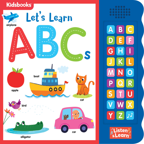 ABC Laste heliraamat Kohandatud lastele mõeldud õpetlik raamat