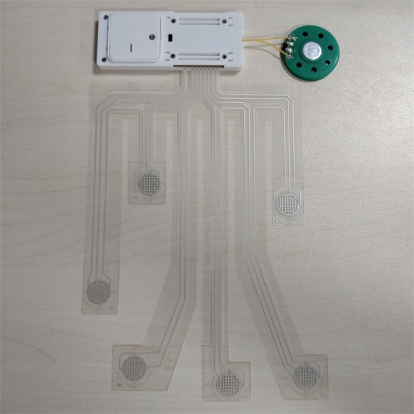 Abana Igitabo 6 Gukoraho Sensors Membrane Ijwi Utubuto Panel Kubitabo byibitabo