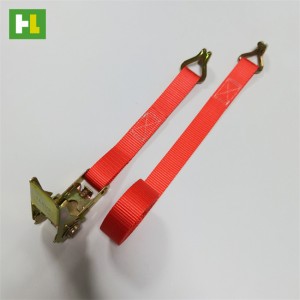 1” 1500lbs Heavy Duty Ratchet Tie Down Straps with Hooks