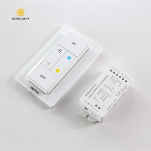 Dimmer for double color led strip