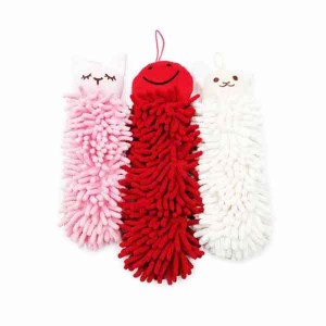 Wholesale Duster Cloth Supplier –  Cute Cartoon Hanging Chenille Household Towel – Huanyang