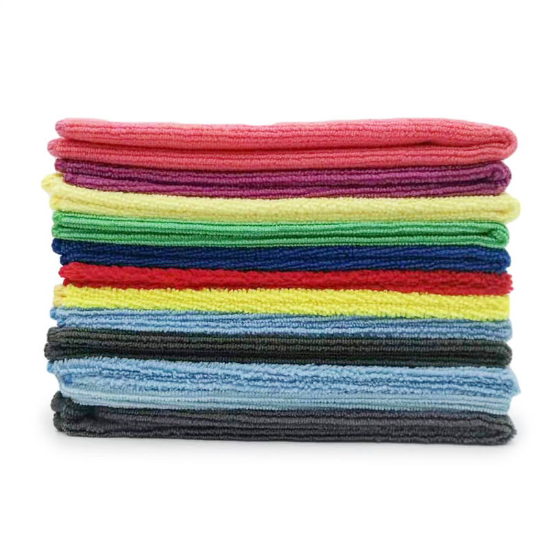 wrap knitted car cleaning microfiber cloth