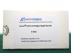 Kit per test rapido dell'antigene COVID-19 HYMON®
