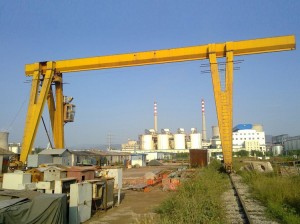 Professional Single Girder Gantry Crane For Shipyard