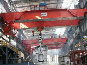 I-Foundry double girder overhead crane