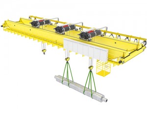 Harga Terbaik 16t Overhead Bridge Lifting Equipment Travelling Crane