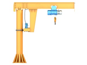 Harga outlet pabrik jib crane listrik untuk gudang