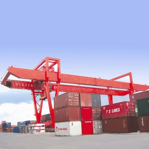 Prezzu di Prumuzione Rail Mounted Container Gantry Crane Per Portal