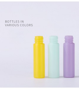 Online custom bulk roller botol minyak atsiri pink luhur pikeun sampel gratis