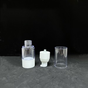 Nachfüllbare kosmetische Airless-Pumpflasche mit verschiedenen Kapazitäten
