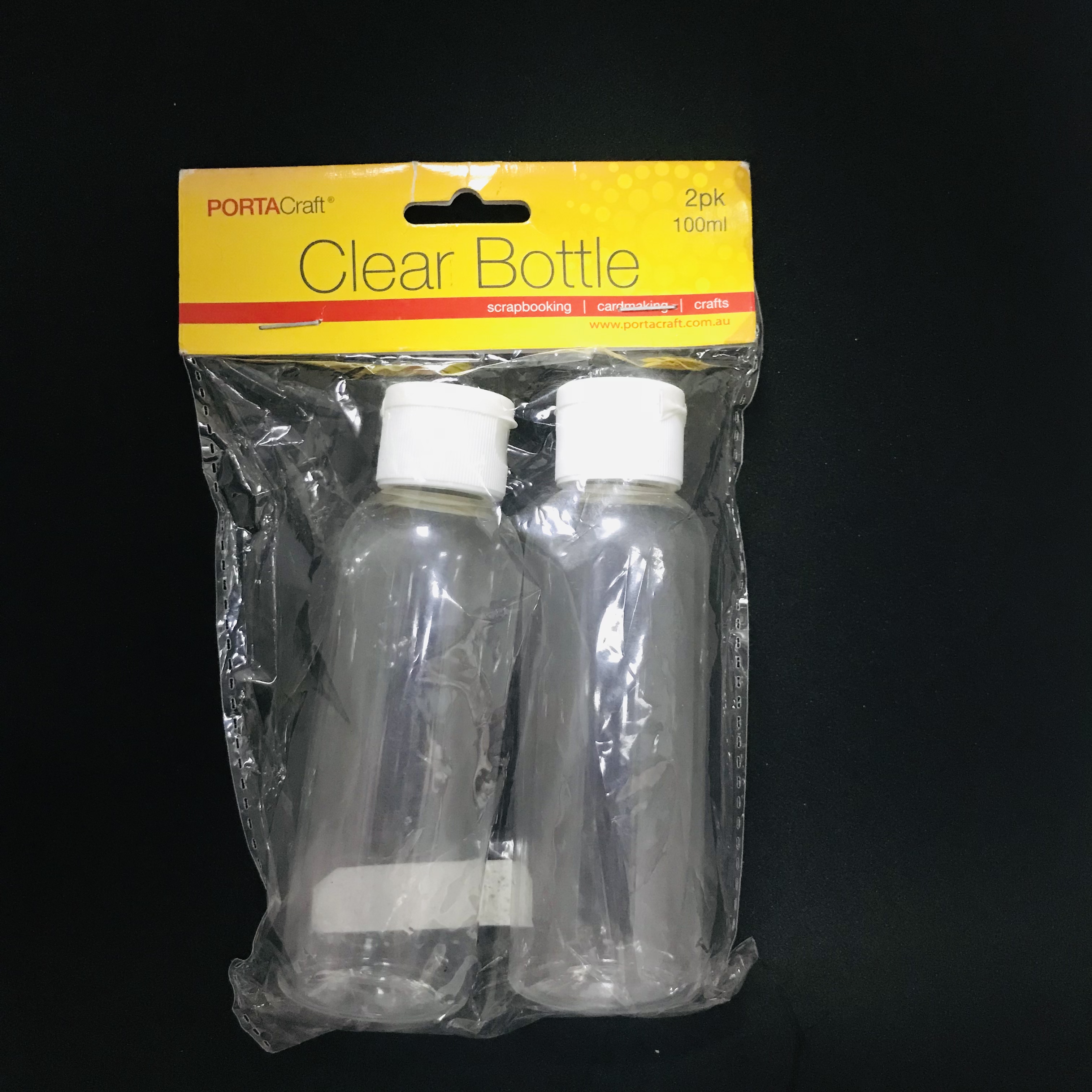 100ml Flat Pet Travel Bottle Set Sub-bottle 2PK Lotion Makeup Remover Moisture Bottling
