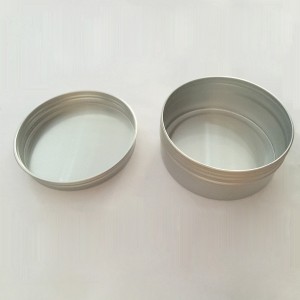 Groothandel aluminium cosmetische pot