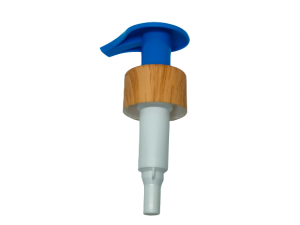 Lotion Head Cream Dispenser Pump in legno