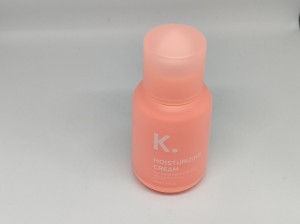 Tyhjä muovinen 50 ml kosmeettinen kasvojen ihonhoitoaine ilmaton pullo