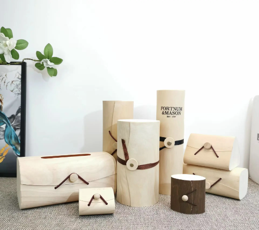 Custom wood veneer box wholesale
