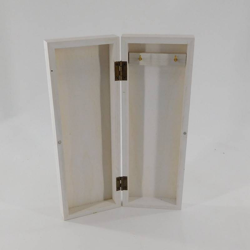 räätälöity halpa puinen avainlaatikko magneetilla saranoidulla kannella tukkumyynti