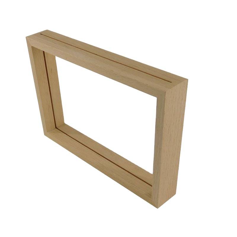 Cadre photo en bois bon marché inachevé en gros de cadre en bois