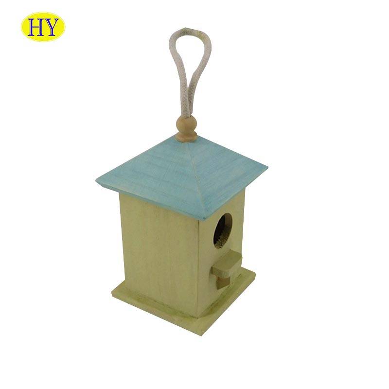 Wholesale Cheap Outdoor Hanging Wood Bird Cage