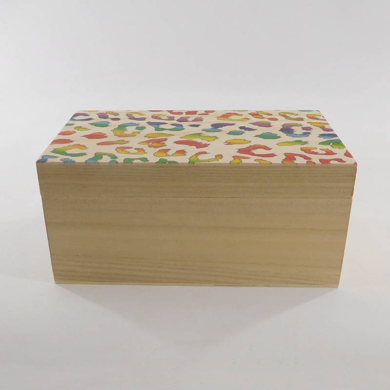 hộp gỗ thiết kế tùy chỉnh nhỏ có nắp nâng để đóng gói quà tặng bán buôn