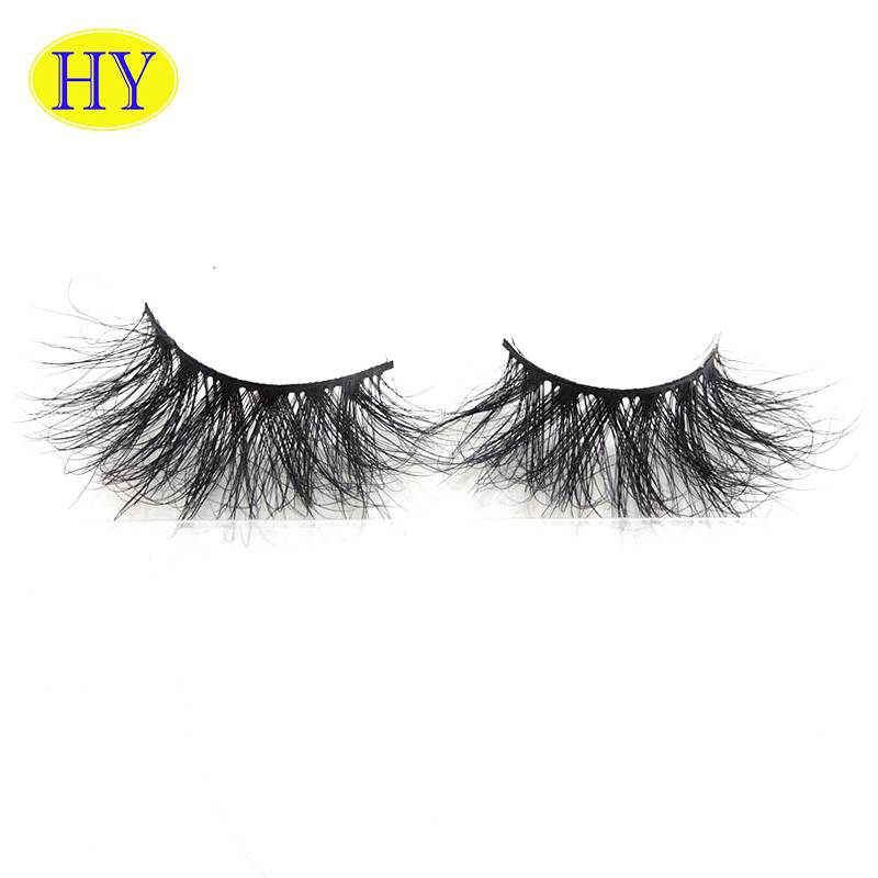 2020 Best selling long style soft 3d mink lashes 25mm mink eyelashes