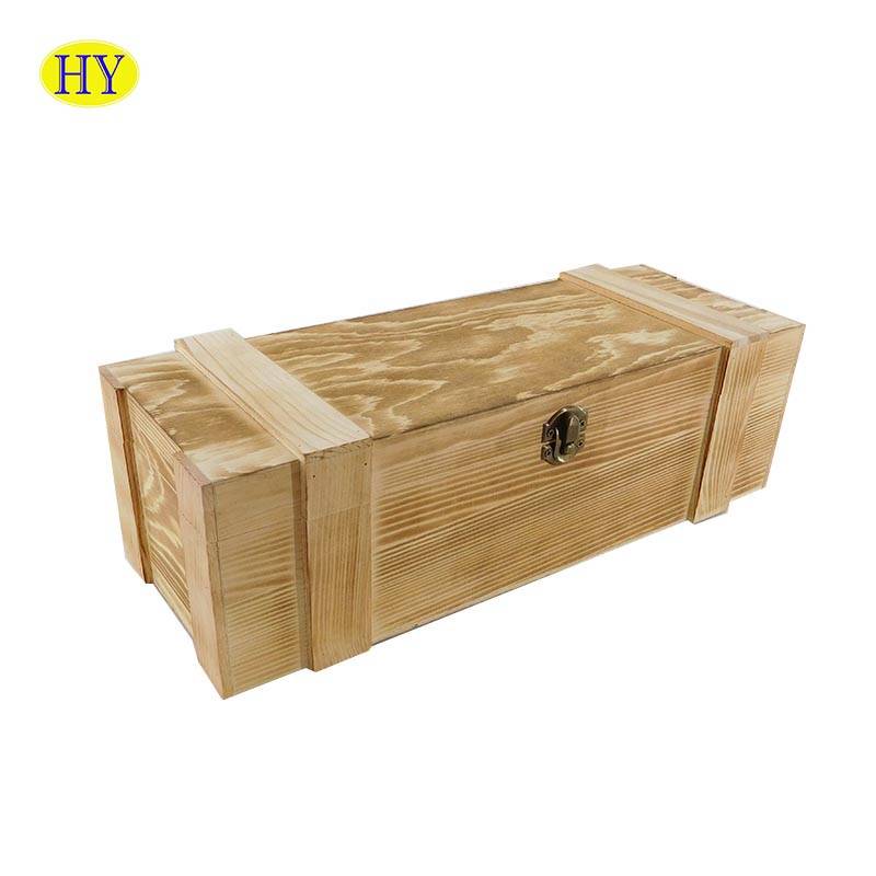 Wholesale Custom Antique Wine Wooden Packing Box