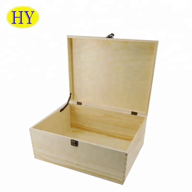 Гореща разпродажба Екологична модна опаковка подарък персонализирана дървена кутия