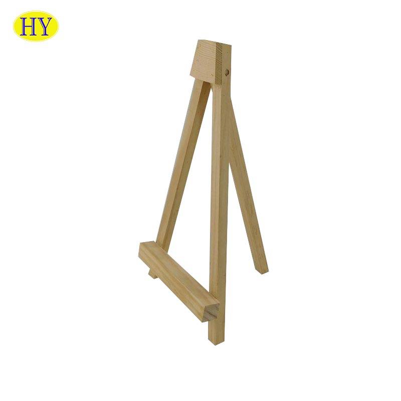Cheap Discount Wooden Clip Board Product Factory - Cheap Custom MIni Easel Stand Tabletop Wood Easel – Huiyang