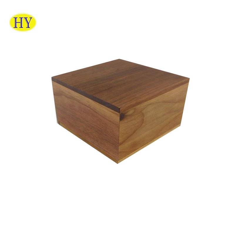 लाकडी मसाला बॉक्स बहुउद्देशीय स्टोरेज क्रेट कॉर्क लाकूड बॉक्स