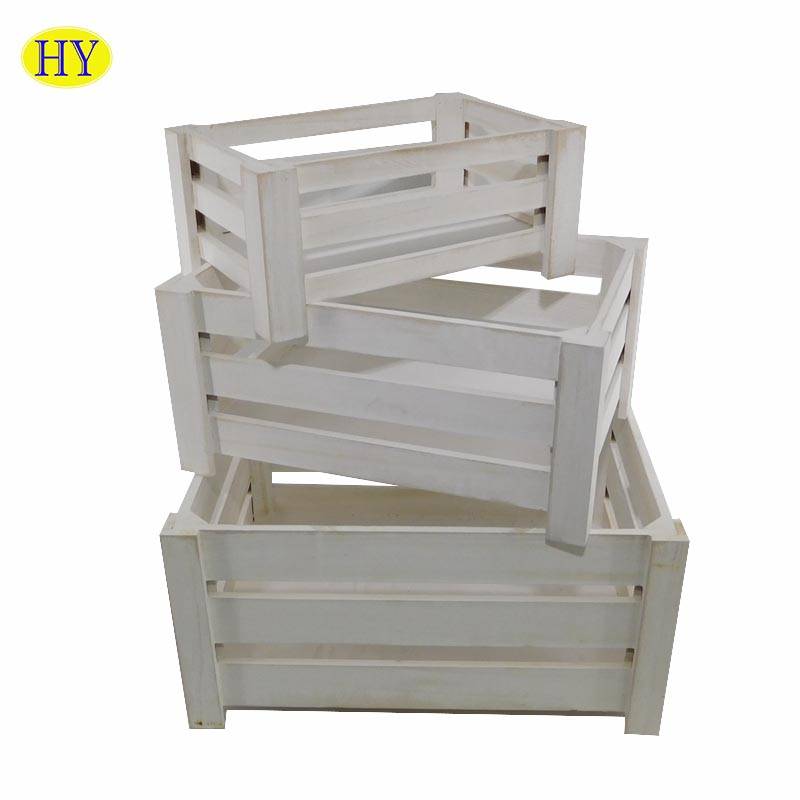 Shabby Chic Grosir Adat Panyimpenan Crate Kai Crate of Slats