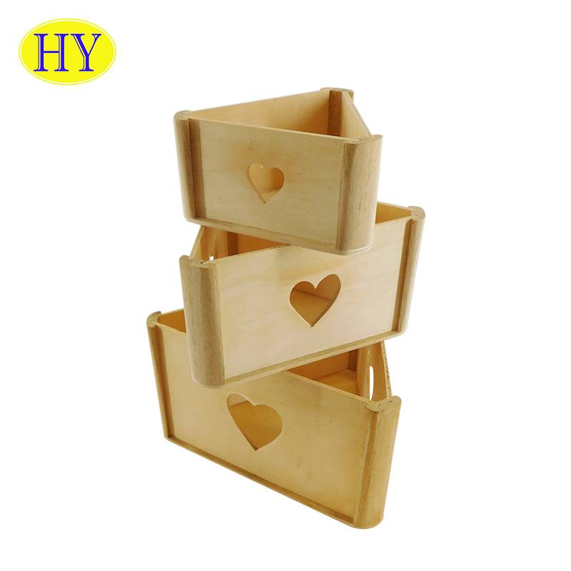 Venta caliente personalizado barato personalizado exportación caja de madera caja cajas de madera para la venta