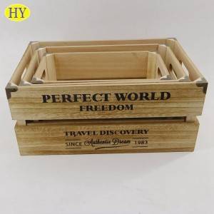 caixas de madeira baratas para a venda