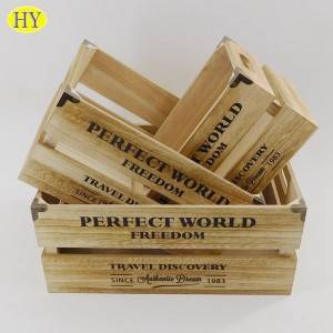 caisses en bois bon marché à vendre
