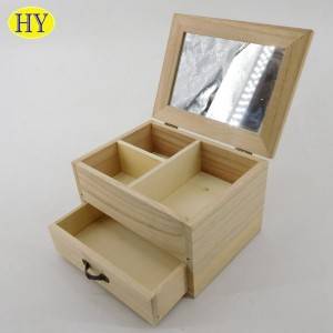 cina pabrik desain terbaru kotak perhiasan kayu