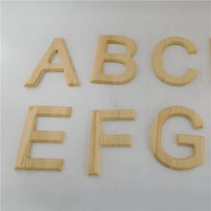 fenyőfa befejezetlen kézműves hobbi előcsarnok fa betűk