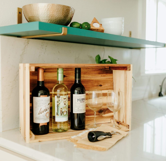 New coming Wooden Storage Wine Bottle Box