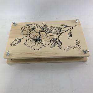 дрвена преса за цвеће