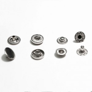 China Manufacturer Custom High Quality 10mm 15mm Metal Snap Button