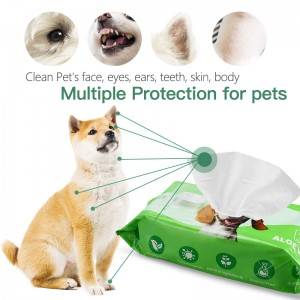 Toallitas de baño para mascotas de gran tamaño y alta calidad para el cuidado de mascotas para perros