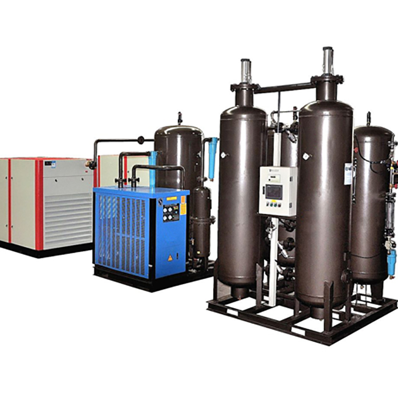 Mašina za pročišćavanje kiseonika za prodaju 20/30/40/50 Nm3/H Apsorpcija promene pritiska (PSA) Postrojenje generatora azota Istaknuta slika